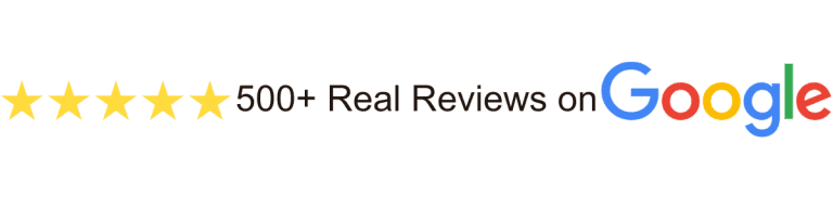 500+ Google reviews icon